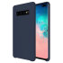 Olixar Samsung Galaxy S10 Plus Soft Silicone Case - Midnight Blue 1