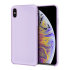 Olixar iPhone XS Max Soft Silicone Case - Lilac 1