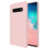 Olixar Samsung Galaxy S10 Soft Silicone Case - Pastel Pink 1