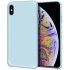 Olixar iPhone XS / X Weiche Silikonhülle - Pastellblau 1
