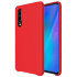 Coque Huawei P30 Olixar en silicone doux – Rouge 1