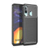 Olixar Samsung Galaxy A60 Carbon Fibre Case - Black 1
