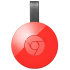 Google Chromecast 2 EU Plug - Red 1