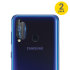 Olixar Samsung Galaxy A60 Tempered Glass Camera Protectors - Twin Pack 1