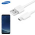 Official Samsung USB-C Galaxy S8 Fast Charging Cable - White 1