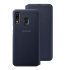 Funda Samsung Galaxy A20 Oficial Wallet Flip Cover - Negra 1