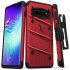 Zizo Bolt Series Samsung Galaxy S10 5G Case - Red 1
