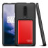 Coque OnePlus 7 Pro VRS Design Damda High Pro Shield – Noir / rouge 1