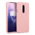 Olixar Soft Silicone OnePlus 7 Pro 5G Case - Pastel Pink 1