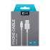 Core Micro USB Cable in Case - White - 1 Metre 1
