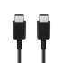 Official Samsung Black 1m USB-C to USB-C Cable 1
