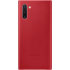 Funda Oficial Samsung Galaxy Note 10 Leather Cover - Roja 1