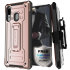 Ghostek Iron Armor 2 Samsung A20 Case & Screen Protector - Rose Gold 1