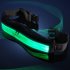 Auraglow Rechargeable High Visibility LED Running Belt Green 1