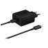 Official Samsung PD 45W Fast Wall Charger - EU Plug - Black 1