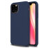 Olixar Soft Silicone iPhone 11 Pro Max Case - Midnight Blue 1
