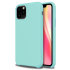 Olixar Soft Silicone iPhone 11 Pro Max Case - Pastel Green 1