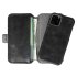 Krusell iPhone 11 Pro Max 2-in-1 Leather Wallet Case - Vintage Black 1