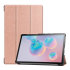 Olixar Leather-Style Samsung Tab S6 Stand Case - Rose Gold 1