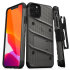 Zizo Bolt Series iPhone 11 Pro Case & Screen Protector - Harmaa /musta 1