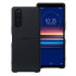 Official Sony Xperia 5 Back Cover Case - Black 1
