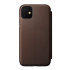 Coque iPhone 11 Nomad Folio en cuir Horween – Marron rustique 1
