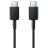 Official Samsung USB-C to USB-C Power Delivery Cable 1m - Black 1