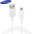 Official Samsung Galaxy S7 Edge Micro USB 1.2m Cable - White 1