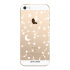LoveCases iPhone SE Gel Case - White Stars And Moons 1