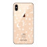 LoveCases iPhone XS Gel Case - White Stars And Moons 1