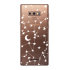 LoveCases Samsung Galaxy Note 9 Gel Case - White Stars And Moons 1