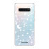 LoveCases Samsung Galaxy S10 Gel Case - White Stars And Moons 1