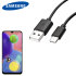 Câble Officiel Samsung Galaxy A70s USB-C – Chargement rapide – Noir 1