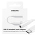Official Samsung USB-C To Headphone Jack 3.5mm Aux Adapter - White 1