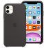 Official Apple iPhone 11 Silicone Case - Black 1