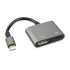 4smarts iPhone XR Lightning naar HDMI Adapter - Zwart grijs 1
