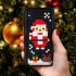 SCRAP - Olixar Mini Block iPhone XS / X Christmas Case - Santa Clause 1