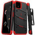 Zizo Bolt Series Google Pixel 4 XL Case & Screen Protector - Black/Red 1