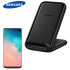 Official Samsung Black Fast Wireless Charger Stand EU Plug 15W - For Samsung Galaxy S10 1