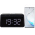 Ksix Note 10 Plus Alarm Clock w Qi Fast Charge Wireless Charger-Black 1