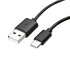 Offiziell Samsung A51 USB-C Charge & Sync Kabel - Schwarz 1