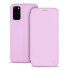 Olixar Soft Silicone Samsung Galaxy S20 Plus Wallet Case - Pastel Pink 1