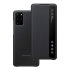 Official Samsung Galaxy S20 Plus Clear View Cover Case - Black 1