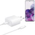 Official Samsung S20 Plus PD 45W Fast Wall Charger - EU Plug - White 1