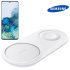 Official Samsung Galaxy S20 Wireless Fast Charging Duo Pad - White 1