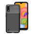 Olixar Carbon Fibre Samsung Galaxy A01 Case - Black 1