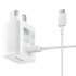 Official Samsung Adaptive 15W Fast Charger & USB-C Cable - White 1