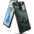 Ringke Fusion X Design OnePlus 8 Tough Case - Camo Black 1
