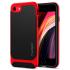 Spigen Neo Hybrid Herringbone iPhone SE 2020 Case - Dante Red 1