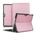Olixar Leather-style Microsoft Surface Go 1 Folio Stand Case Rose Gold 1